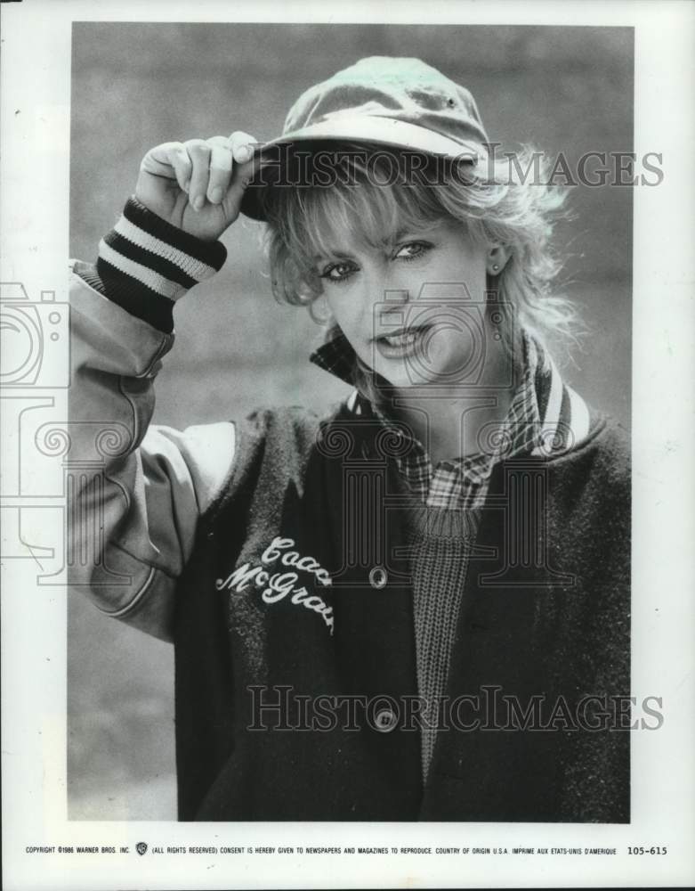 1986 Press Photo Actress Goldie Hawn - mjx74011- Historic Images