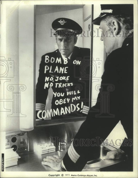 1972 Press Photo Actor Charlton Heston in character - mjx75155- Historic Images