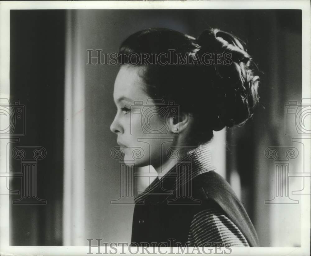 1969 Press Photo Sandy Dennis plays a spinster in &quot;That Cold Day in the Park&quot;- Historic Images