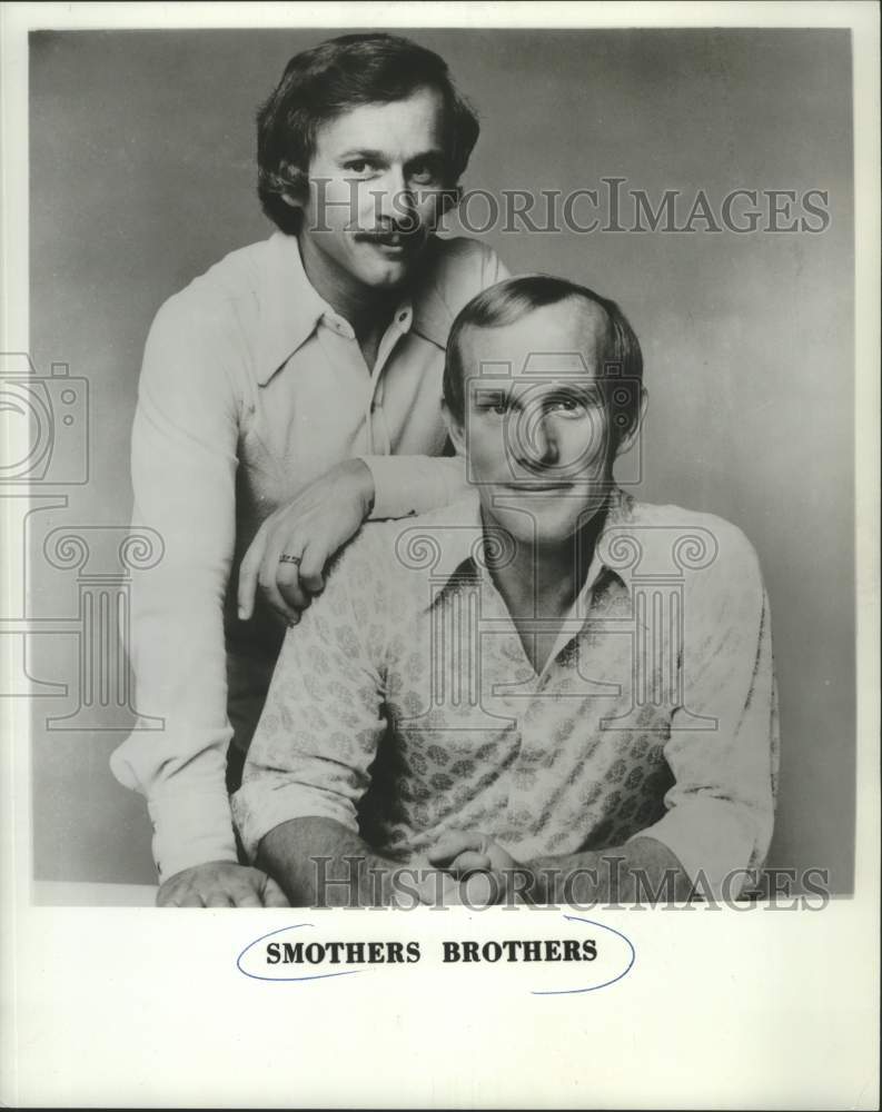 1974 Press Photo The Smothers Brothers - mjx76478- Historic Images