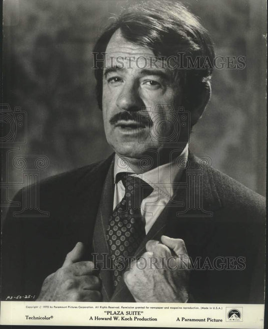 Sam Nash 1977 Press Photo Walter Matthau Portrays Sam Nash In 'Plaza Suite ...