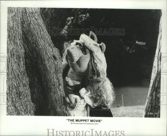 1979 Press Photo Miss Piggy in "The Muppet Movie" - mjx77352- Historic Images
