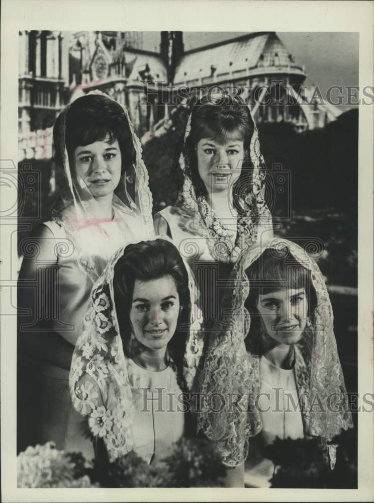 1967 Press Photo The Lennon Sisters, singers on the Lawrence Welk Show