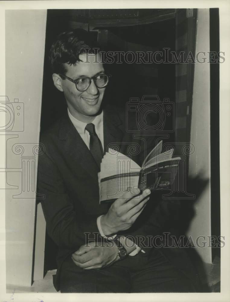 1957 Press Photo Musician Joel Kupperman - mjx80749- Historic Images