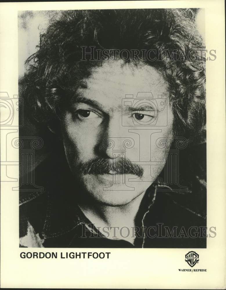 1984 Press Photo singer Gordon Lightfoot - mjx81002- Historic Images