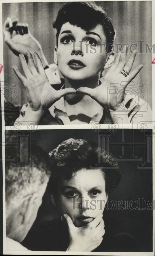 1967 Press Photo Actress Judy Garland in various movie roles - mjx81547- Historic Images