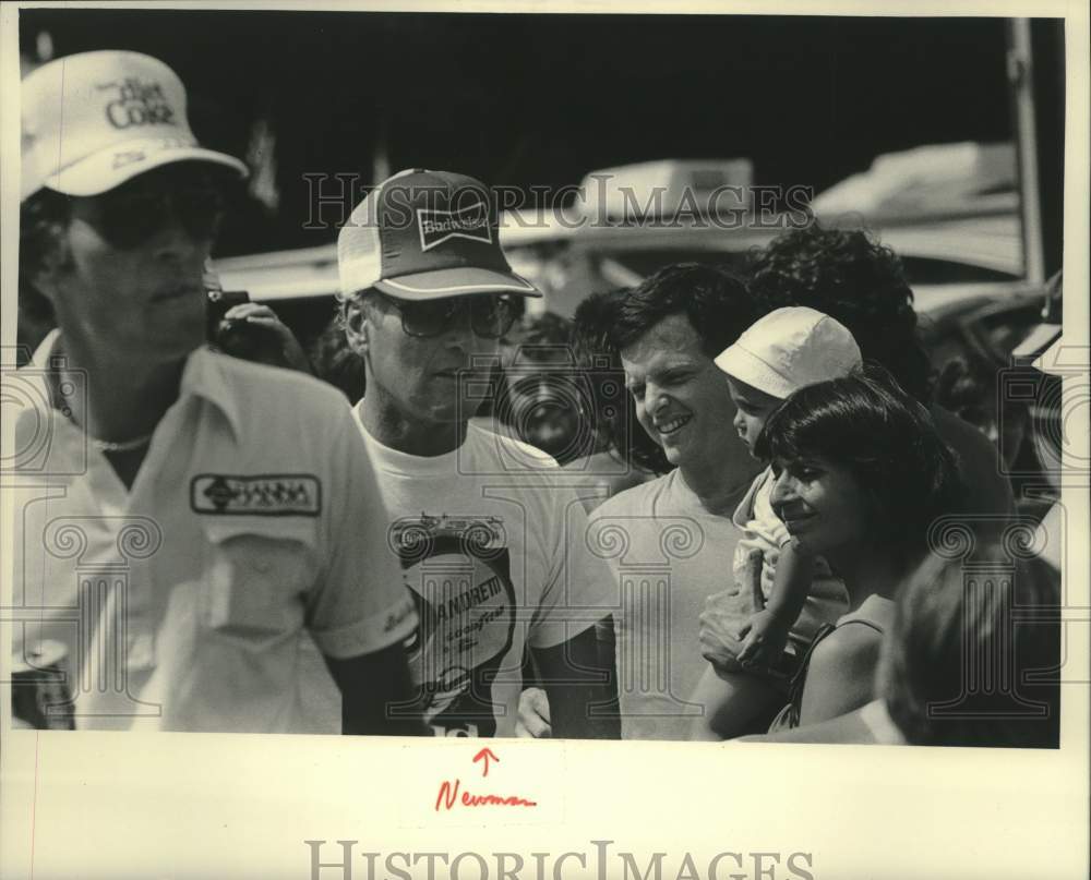 1983 Press Photo Actor &amp; race car driver Paul Newman at Elkhart Lake - mjx88788- Historic Images