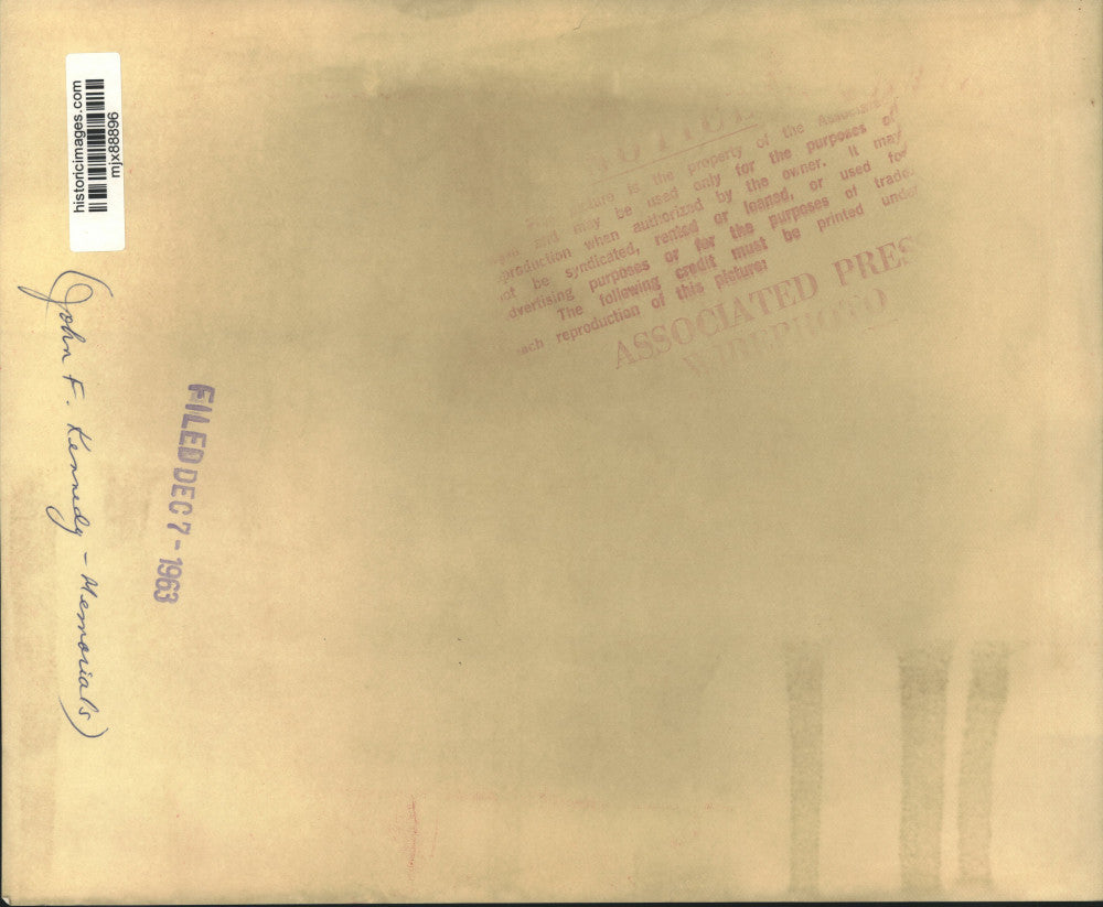 1963 Press Photo Aerial of proposed site for John F. Kennedy Memorial Library.