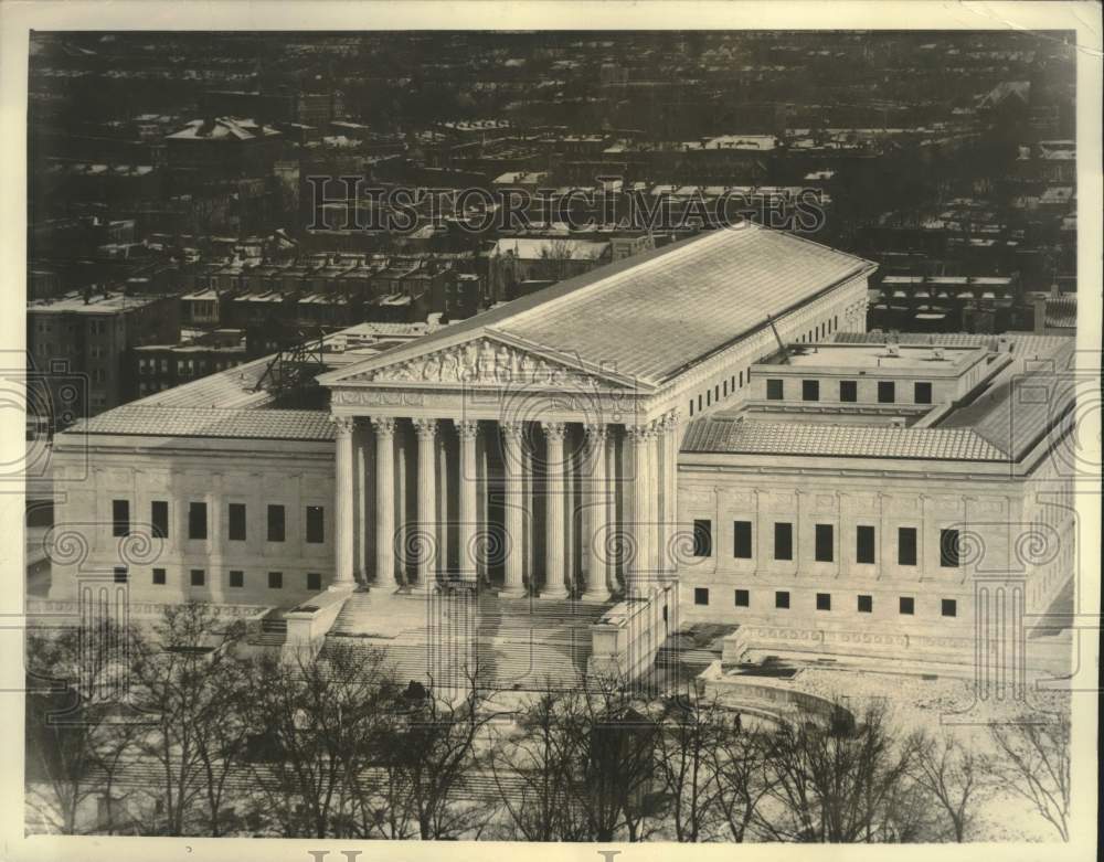 1934 Press Photo Supreme Court Building, Washington D.C. - mjx91464