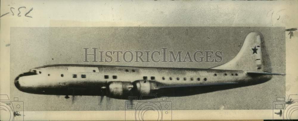 1948 Press Photo Russian TU-70 transport plane in Moscow - mjx96146- Historic Images