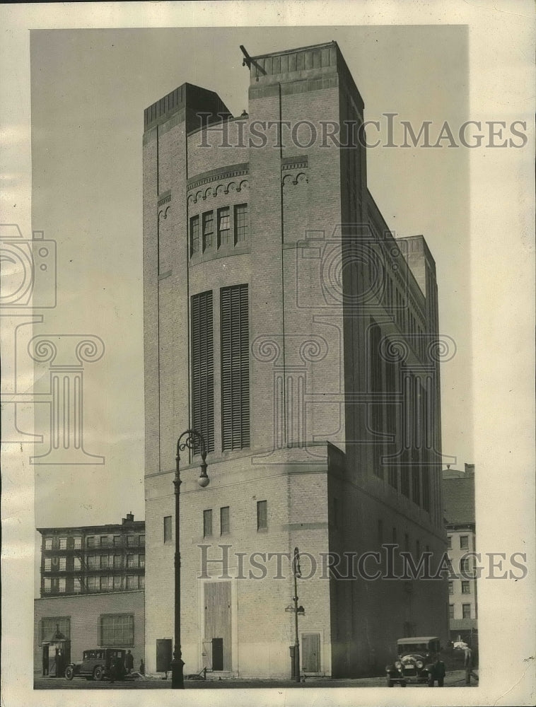 1927 Press Photo New York Land Building housing ventilator fans, New York City- Historic Images