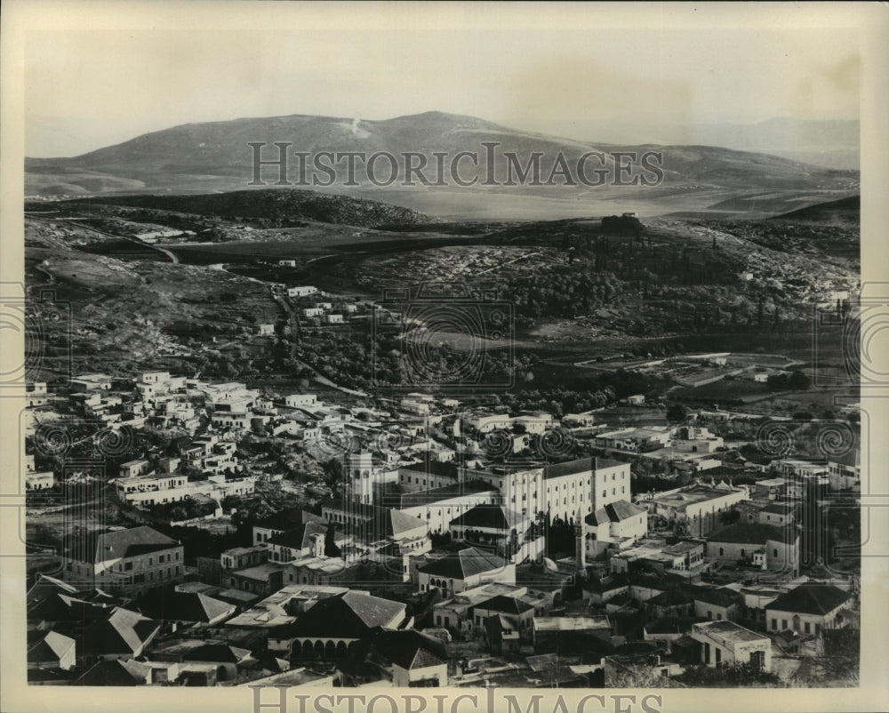 1982 Press Photo Nazareth, Israel, nested in the hills of Galilee - mjz03657- Historic Images