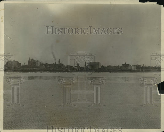 1927 Press Photo A view of the Milwaukee skyline with some new buildings- Historic Images