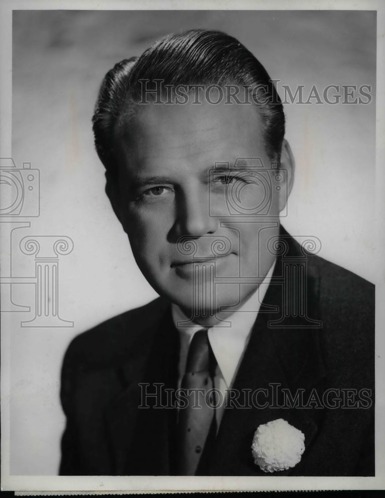 1953 Press Photo Horace Heidt The American Way Radio - Historic Images