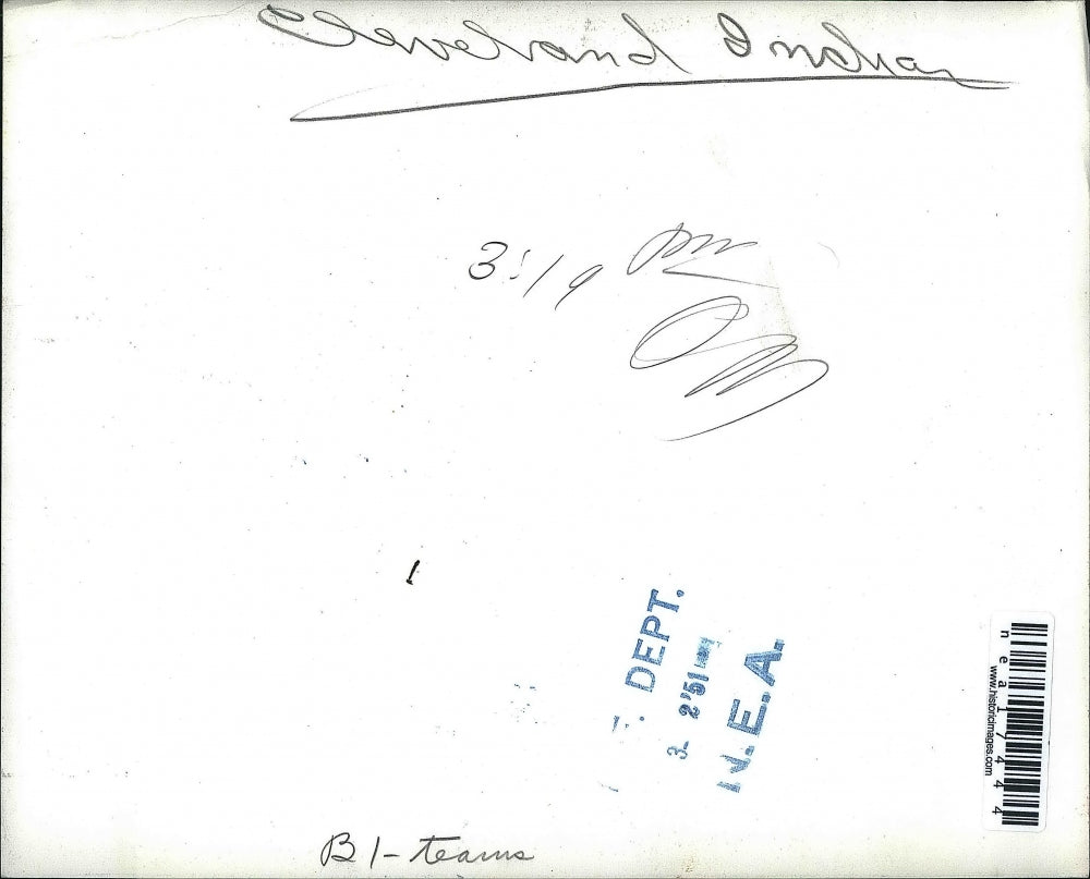 1951 Press Photo Al Lopez Manager Cleveland Indians Throws Out First Ball MLB