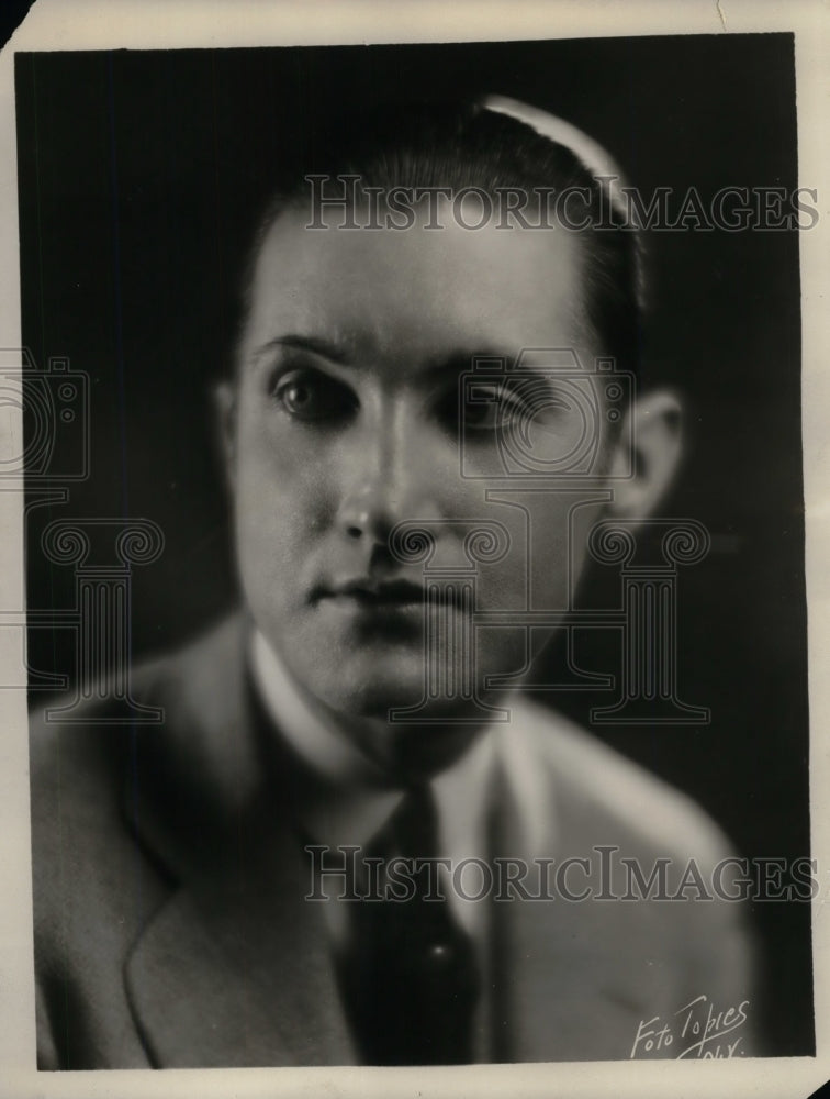 1926 Press Photo John Burke, Tenor in "Irish Program"