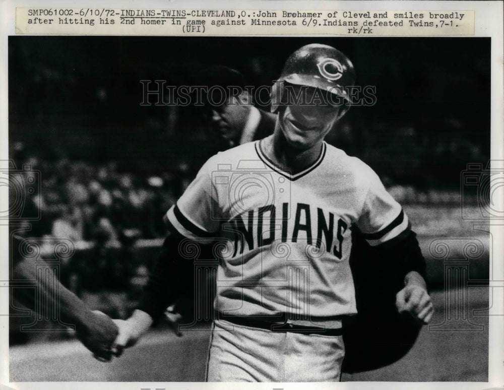 1962 Press Photo John Brohamer of Cleveland Indians - nea20658