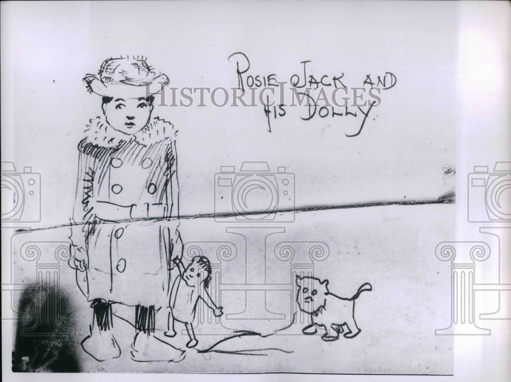 1957 Press Photo Letter lost in Cleveland for 36 years - nea21175