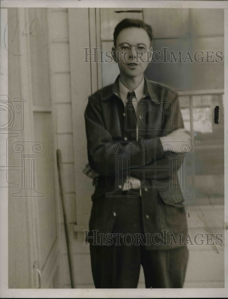 1937 Press Photo Lee Jacobs, Maritanuska Manager - nea22227