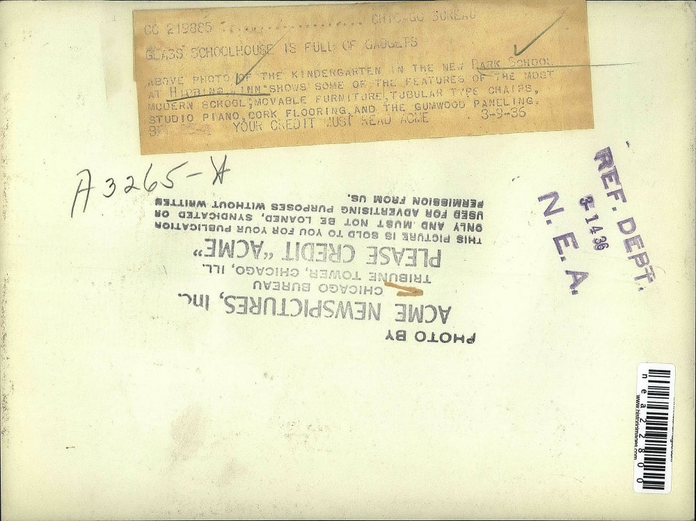 1936 Press Photo New Park school at Hebing, Minn. - nea22800