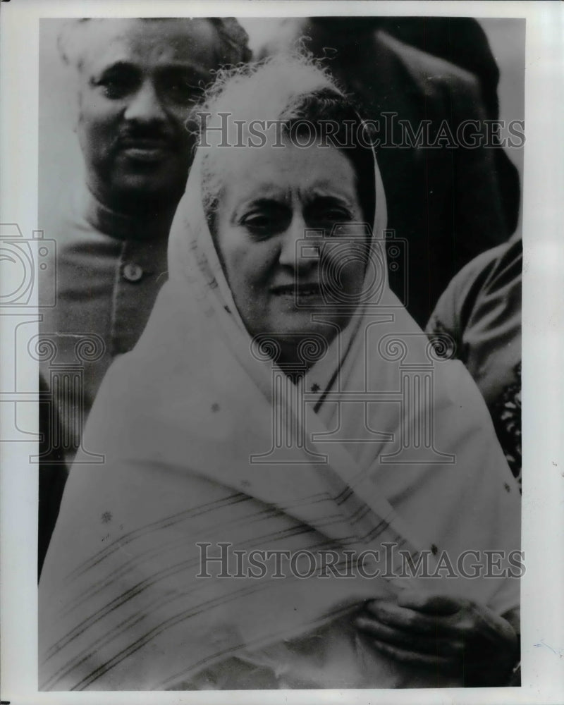Load image into Gallery viewer, 1976 Press Photo Indira Gandhi,India's Prime Minister for Ten Years. - nea25947
