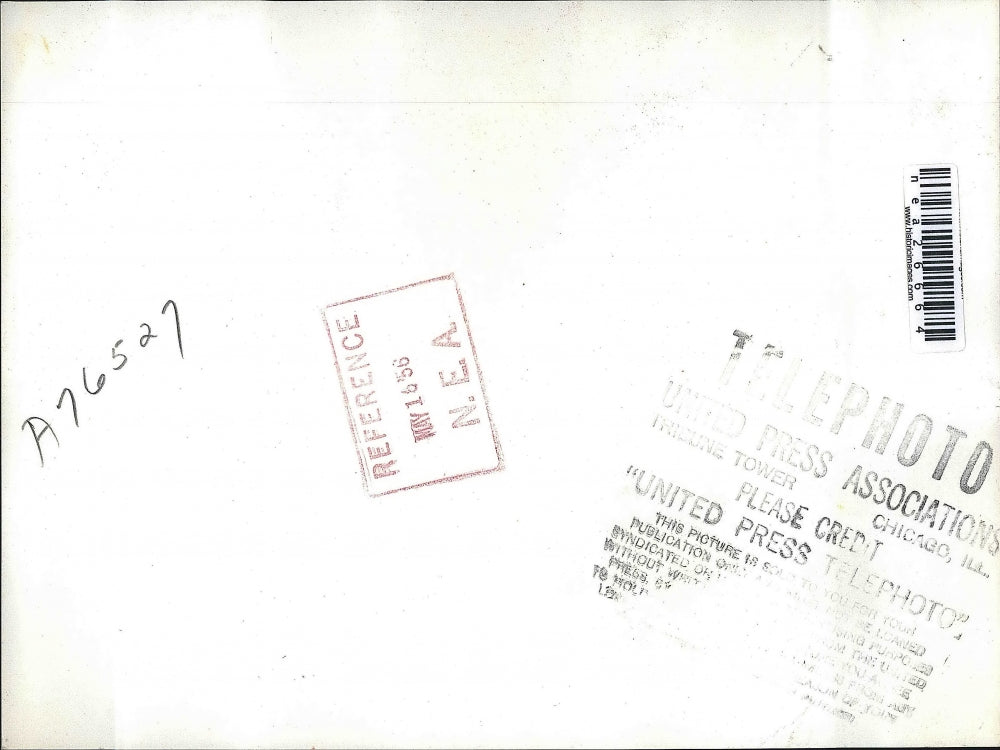 1956 Press Photo Former Georgia Governor Herman Talmadge Appears On Talk Show