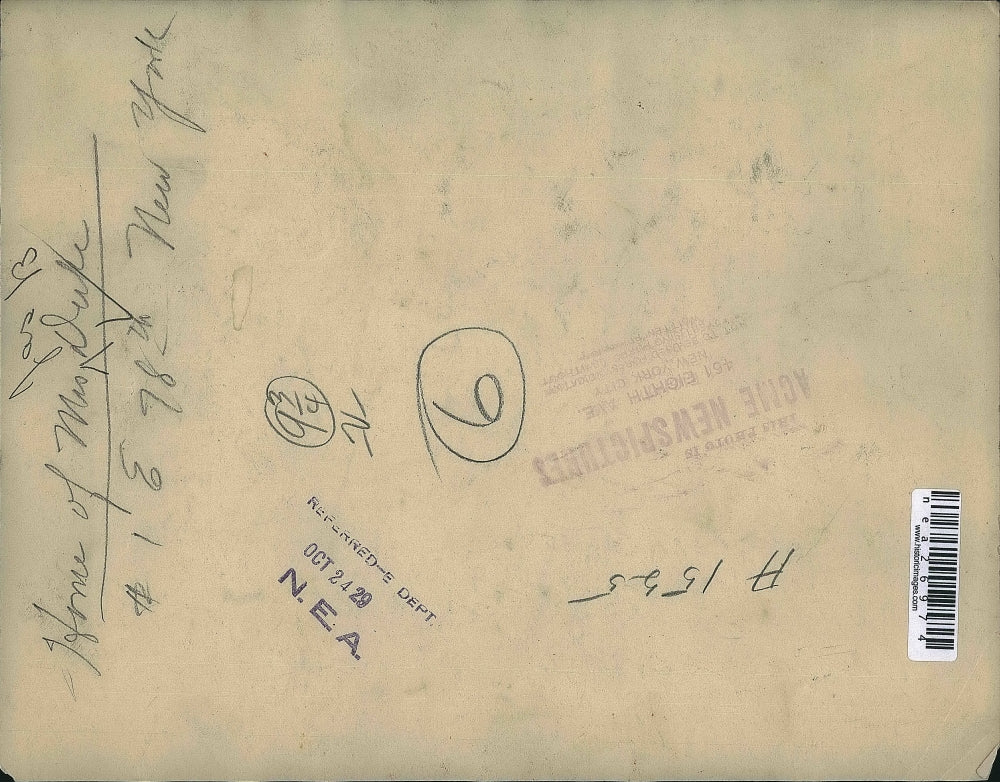 1929 Press Photo Home of Mrs. Duke - nea26974