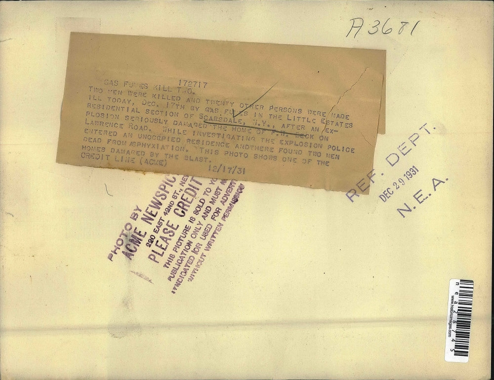 1931 Press Photo Scene from the Little Estates residential section of Scarsdale