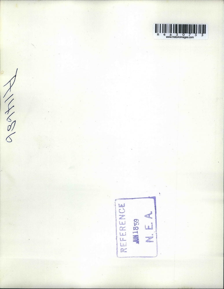 1959 Press Photo Sec. of State John Foster Dulles at Walter Reed Hospital