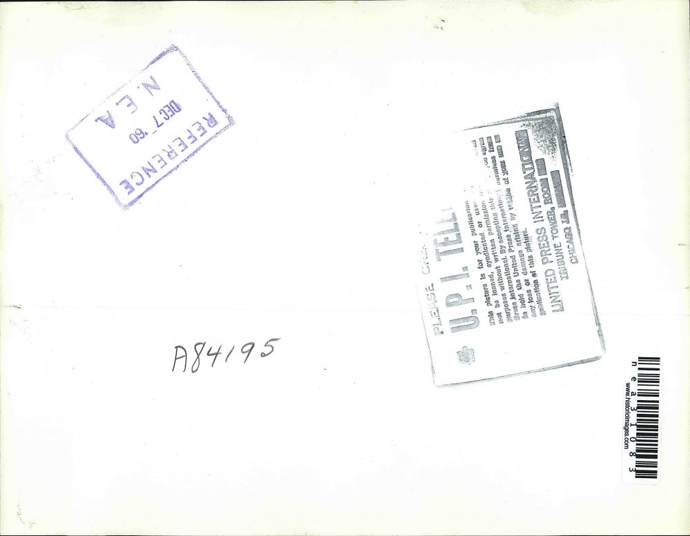 1960 Press Photo Treasury Secretary Robert S Anderson & Undersecretary Dillon