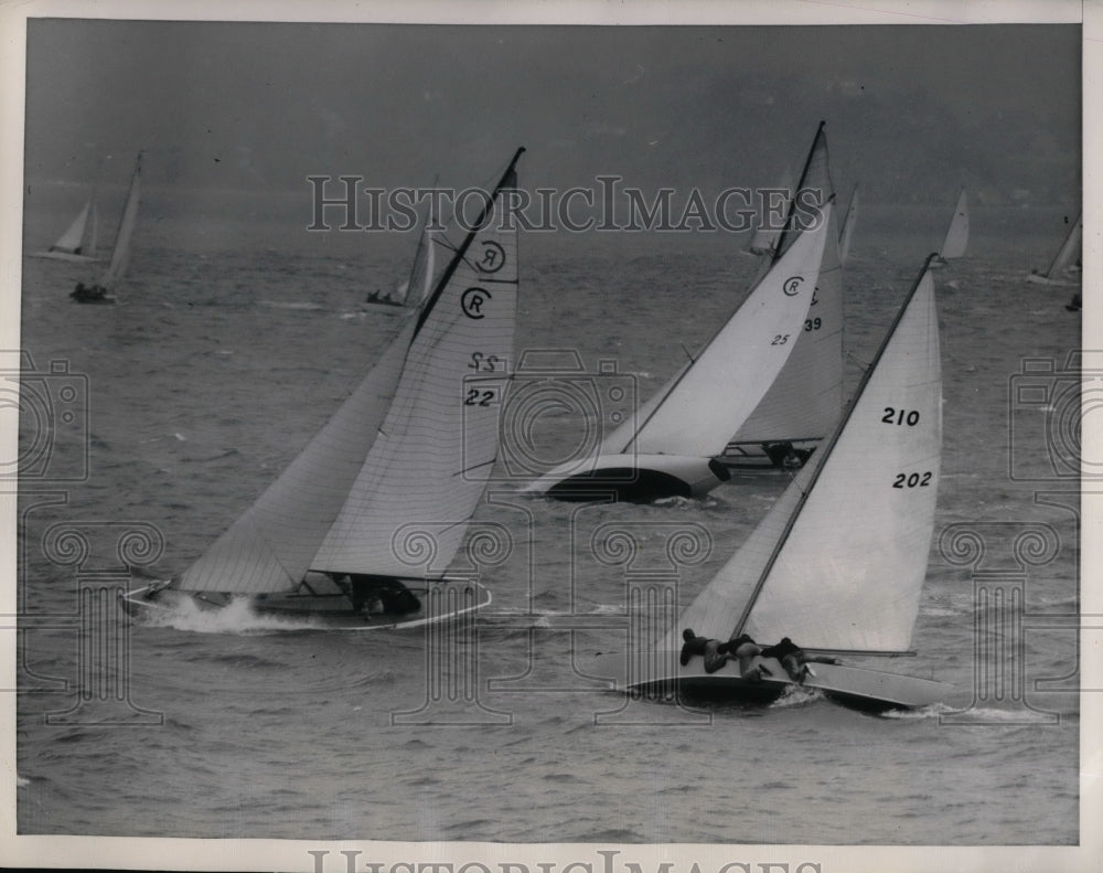 1950 Press Photo All Class Regatta San Francisco - nea31815