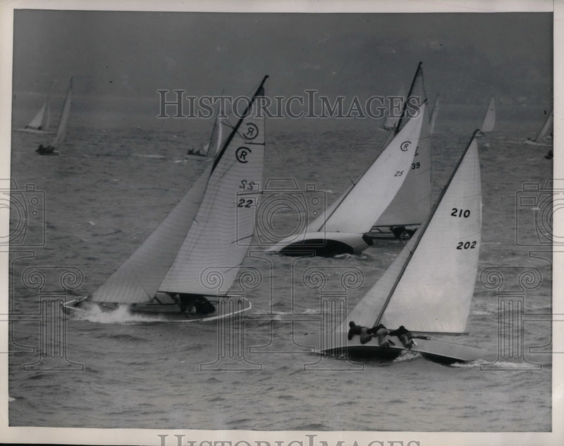 Load image into Gallery viewer, 1950 Press Photo All Class Regatta San Francisco - nea31815
