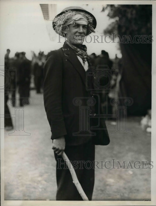 1937 Press Photo Horseplay Before Battle of Monroe - nea33054