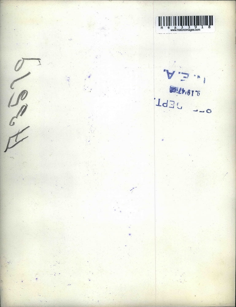 1947 Press Photo Mrs. E. Roland Harriman Of New York In Cleveland - nea33918