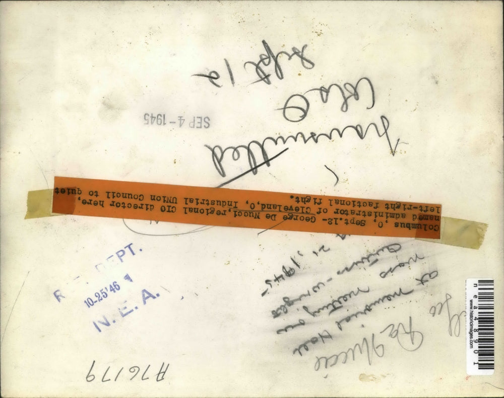 1945 Press Photo George DeNucci - nea48901