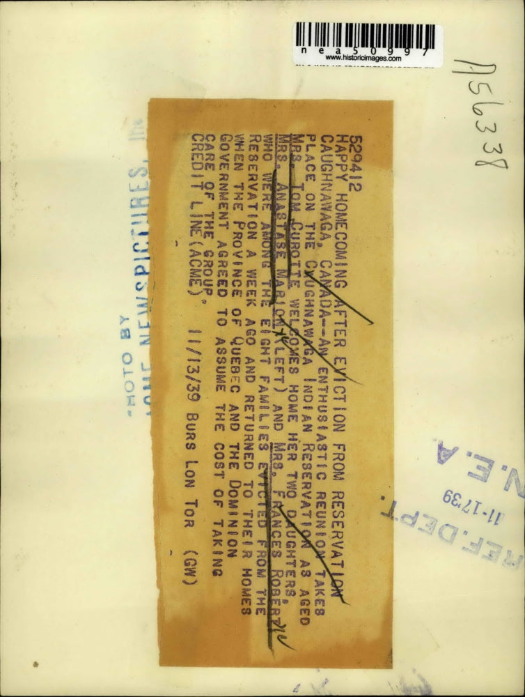 1939 Press Photo Mrs Tom Curotte & daughters Mrs A marion, Mrs F Robert