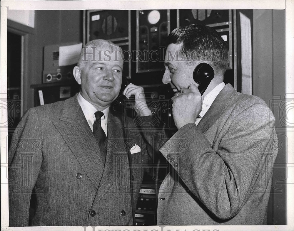1952 Press Photo United press associations President Hugh Baillie - nea55612