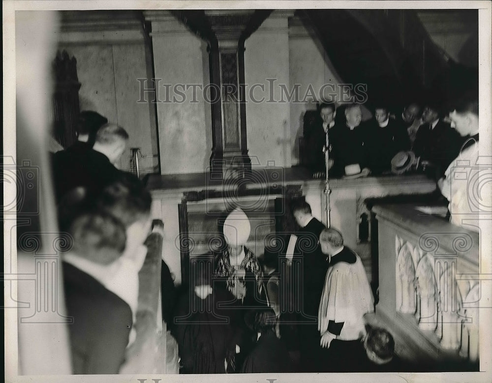 1938 Press Photo Ameleto Cicopenani apastolic delegate from Rome