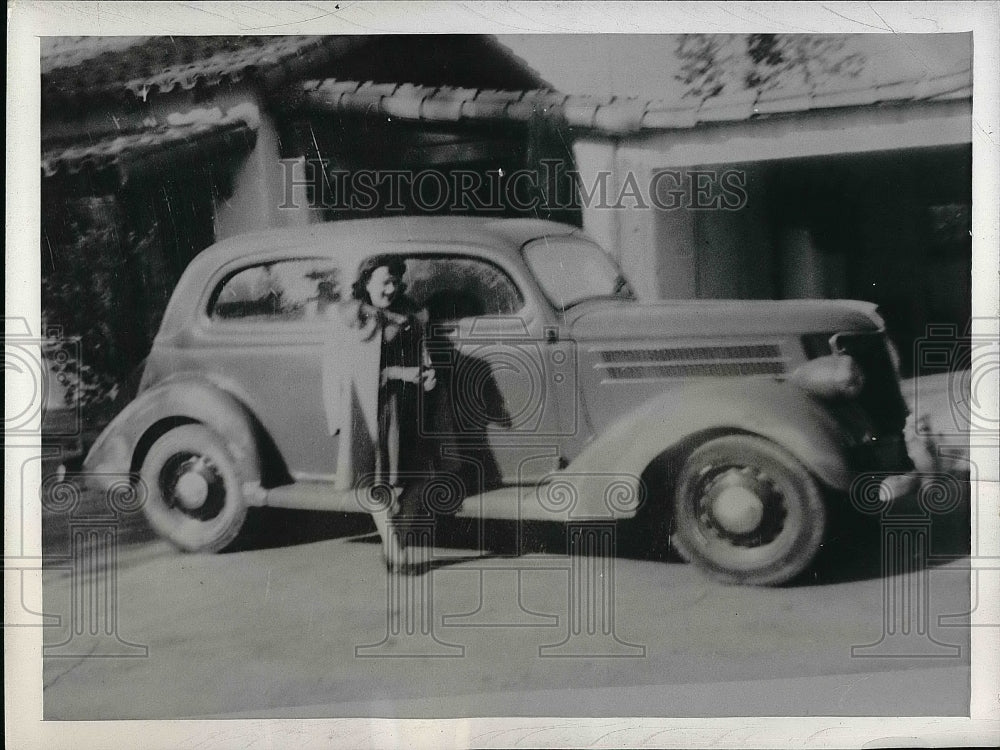 1944 Press Photo Mrs. Marion Berger before she went missing