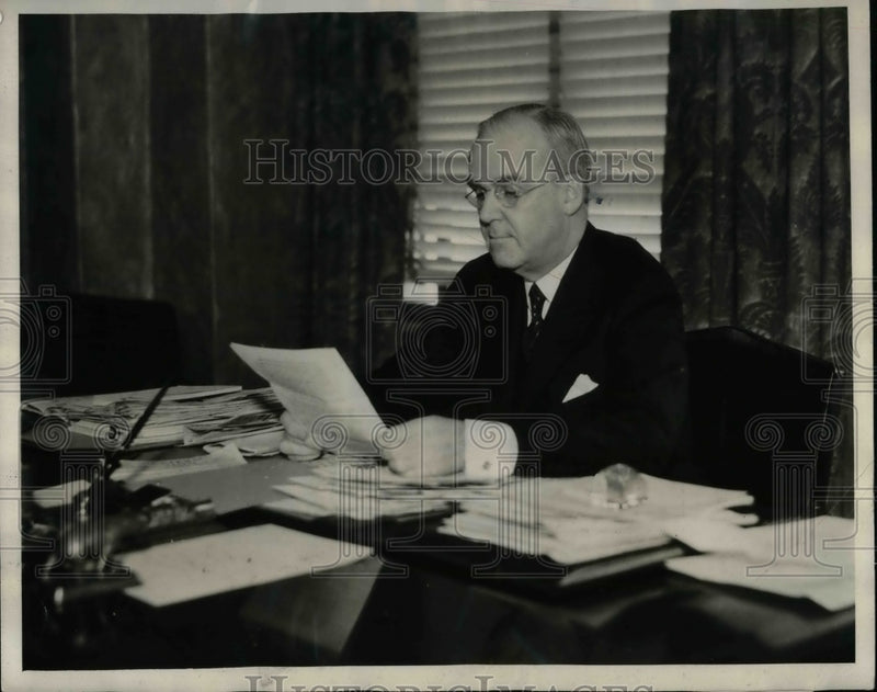 Load image into Gallery viewer, 1934 Press Photo B.T. Wier Chairman National Steel Corporation

