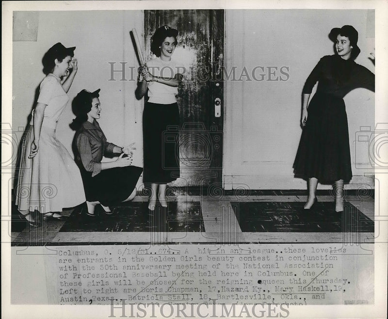 Load image into Gallery viewer, 1951 Press Photo 50th Anniversary of National Association of Professional Baseba
