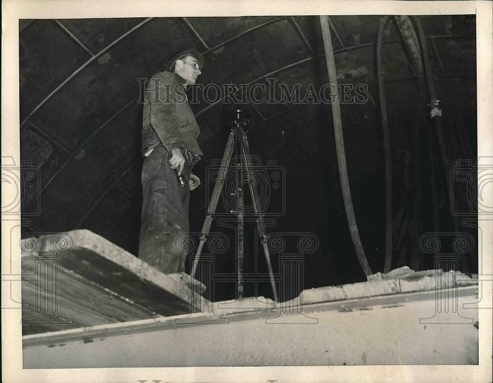 1940 Press Photo New York City Midtown Tunnel approach completion connect Queens