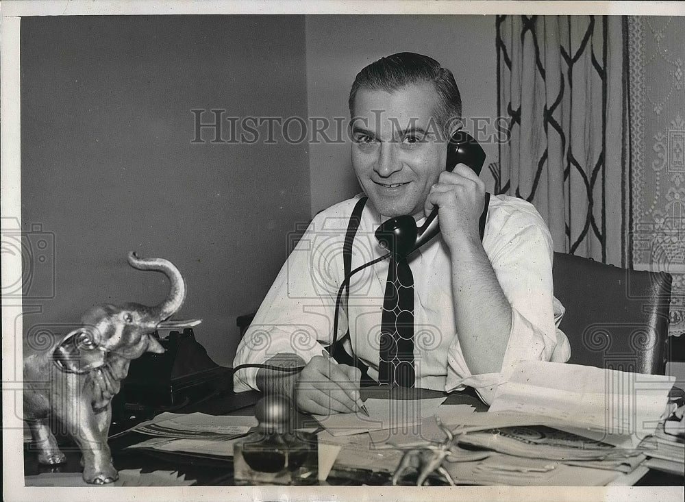 1939 Press Photo Dwight H. Green won Rep. Nomination for Chicago Mayor