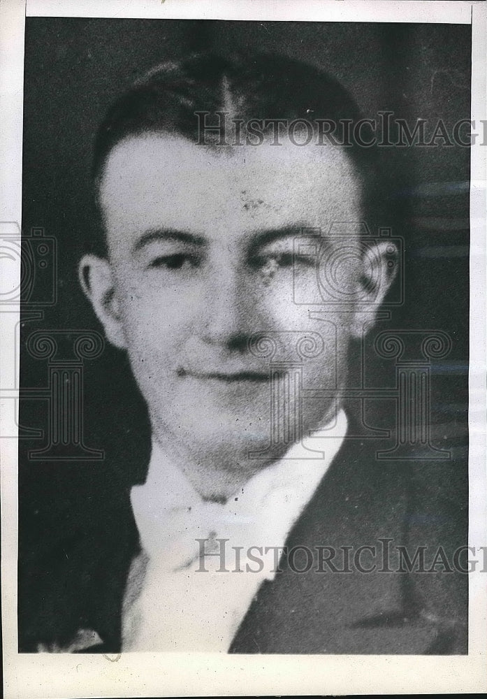 1943 Press Photo John Birkich Gary Indiana Steel Worker Killed Sons Injured Wife