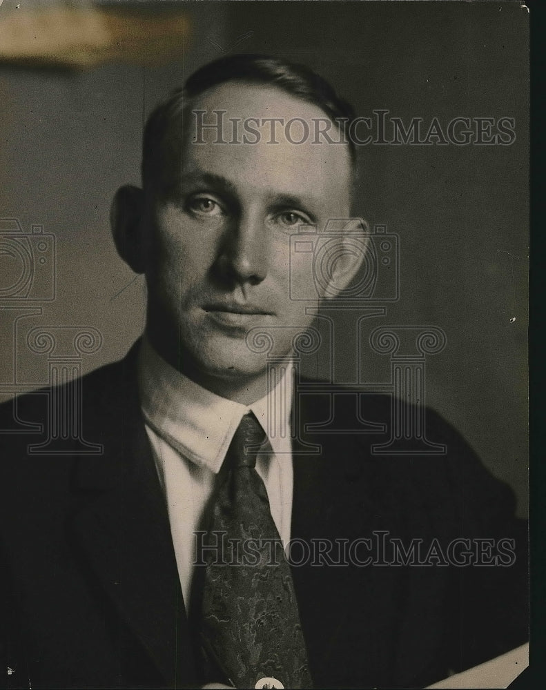 1919 Press Photo W.W. Smith, Y.M.C. A. Apartment Secretary.
