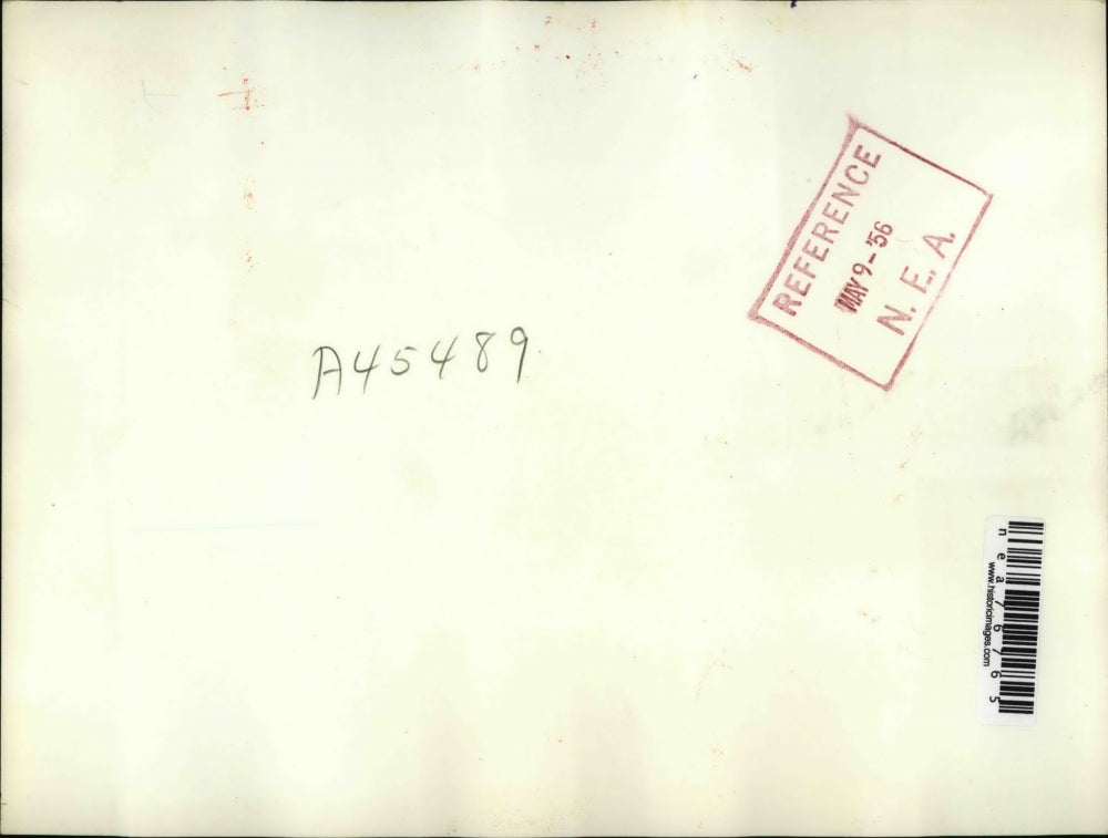 1956 Press Photo Robert Hicks Maryland Park Junior High School Student