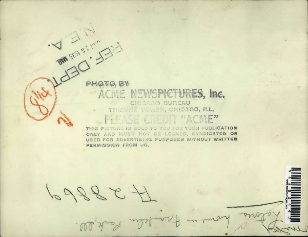 1935 Press Photo Latorra home in Franklin Park, Ill - nea83442