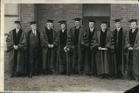 1931 Press Photo Dr. Charles Beury, Dr. Howard McClenahan, Dr. Horatio Lloys