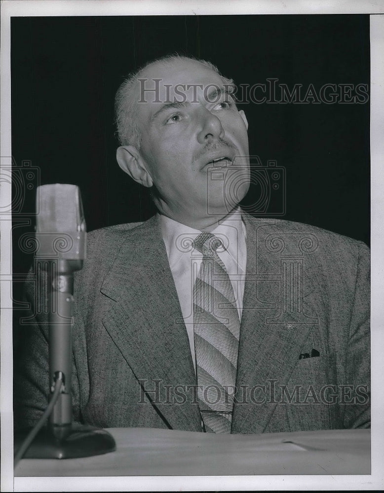 1962 Press Photo Hyman Harvey Klein Businessman from Baltimore MD- Historic Images