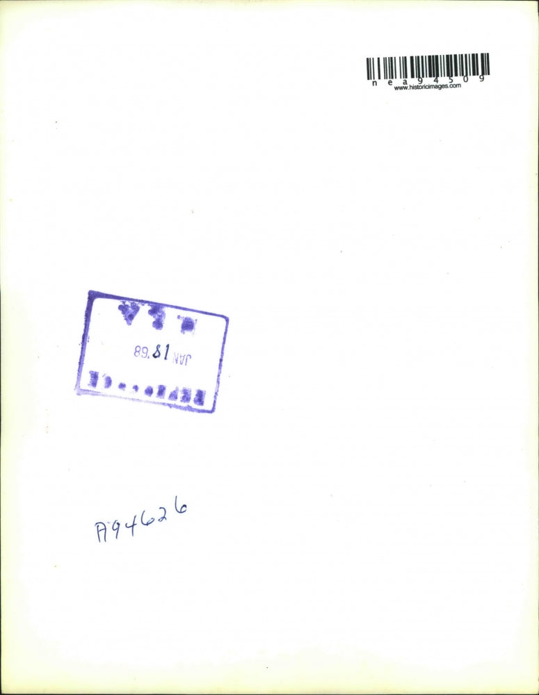 1968 Press Photo Joseph T. Gile Leaves Logan Int'l Airport - nea94509